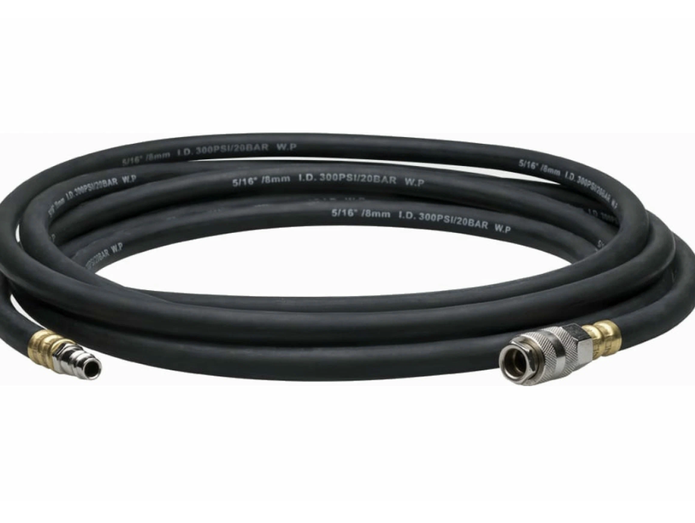 REMIX Шланг для краскопульта резиновый армированный (8 x 15мм х 10м, б/с)