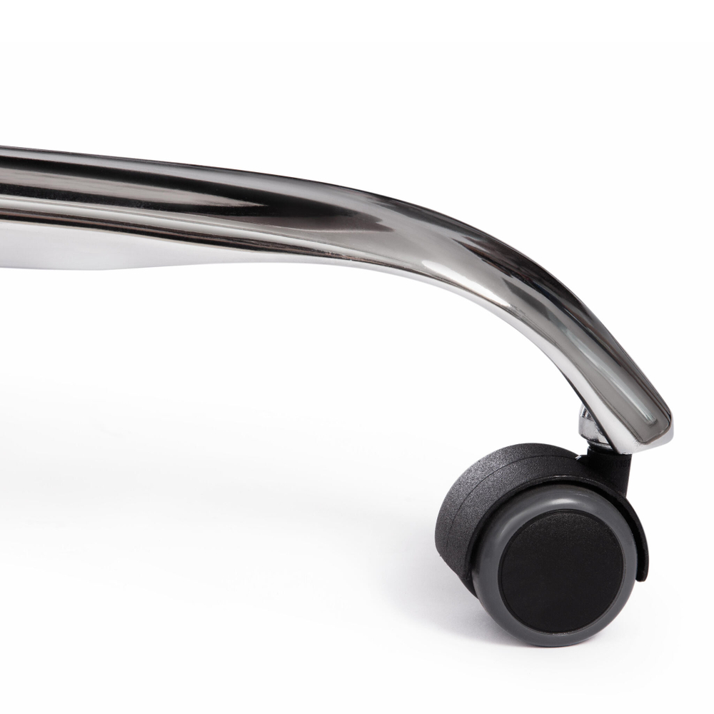 Кресло BERGAMO хром (22) кож/зам, бежевый, 36-34