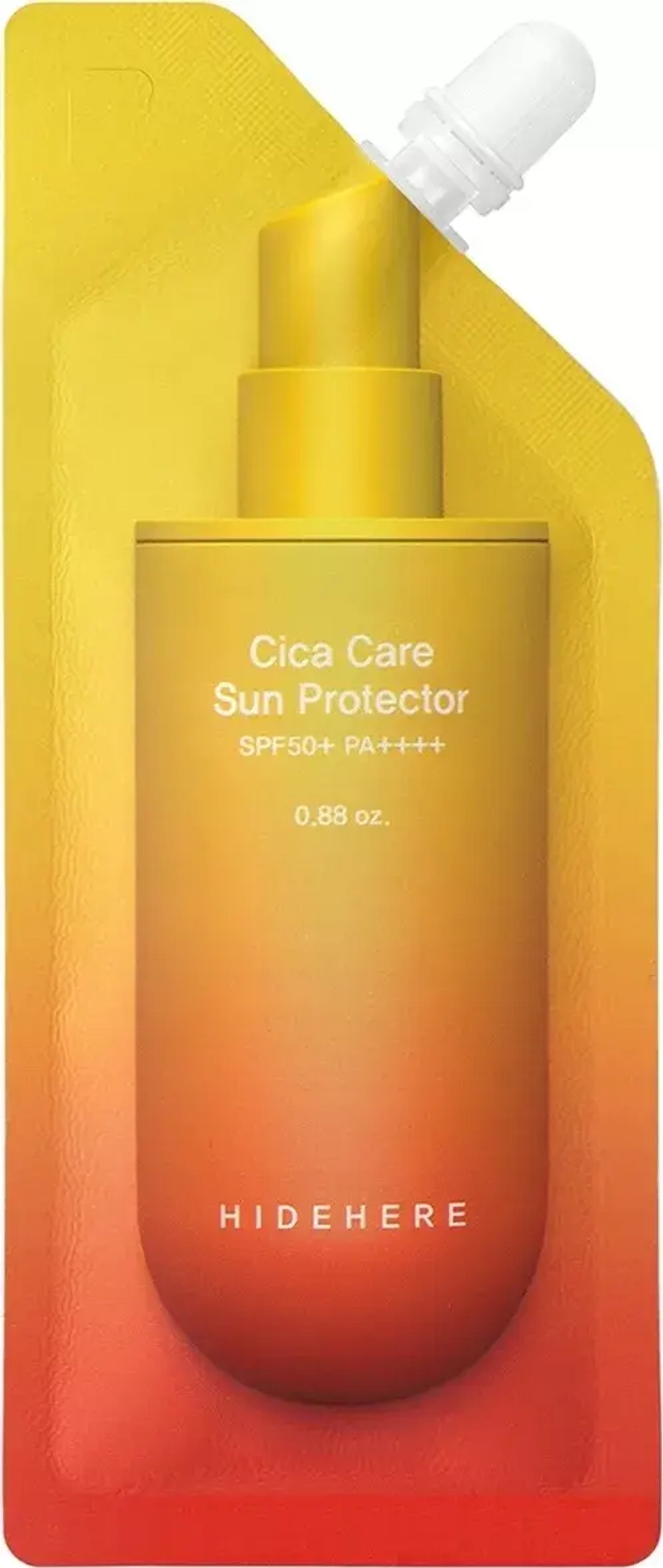 HideHere Cica Care Sun Protector SPF50+ PH++++ Крем солнцезащитный с центеллой
