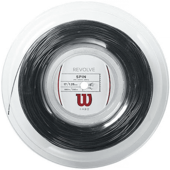 Теннисная струна Wilson Revolve Spin - 1.25 Reel (200м)