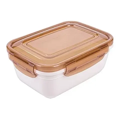 Контейнер воздухонепроницаемый. глубокий 1000 мл, Крем