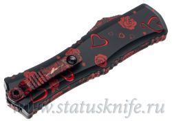 Нож Microtech 1702M-1VNS Hera II Mini Heart & Roseфотография - 5