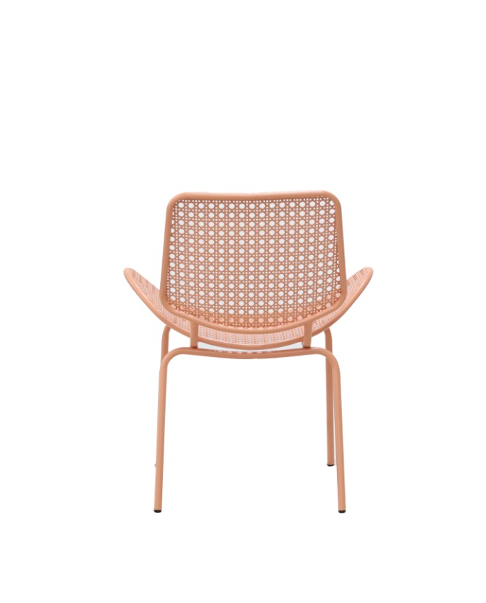 "Гермес" стул стальной, цвет светло-розовый