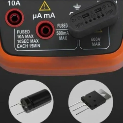 Мультиметр цифровой BOSLLER TopRange C6, тестер электрический профессиональный