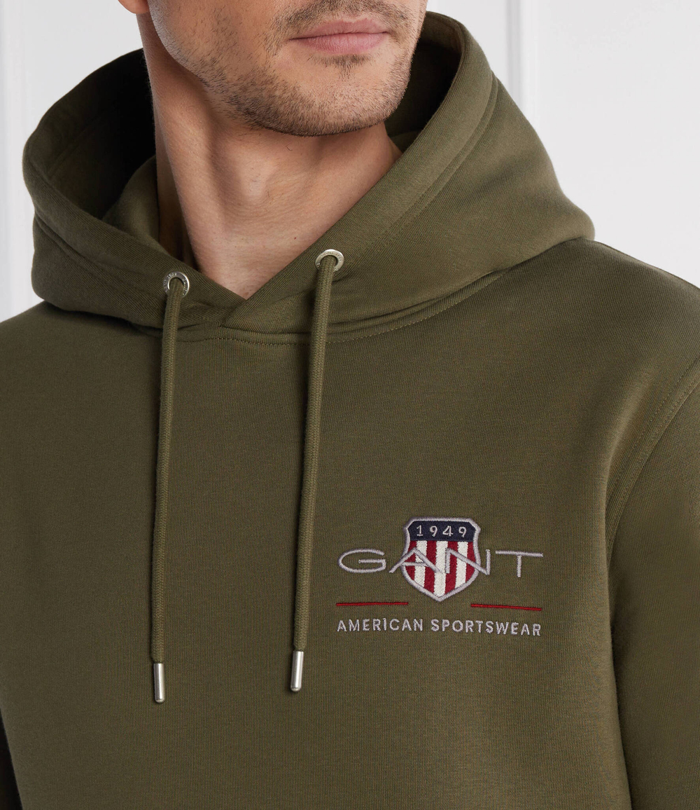 Худи REG MEDIUM ARCHIVE SHIELD Gant - хаки(2047084)