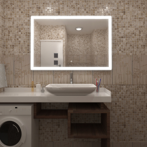 Зеркало MIXLINE "Ливия" 1200*800 сенсорный выключатель, светодиодная подстветка