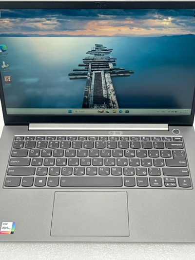 Ноутбук Lenovo ThinkBook 14 G2 ITL (20VD00CNRU) 14"/Intel Core i5 1135G7/RAM 16GB/SSD 512GB/Iris Xe Graphics/1920*1080/IPS/DOS/Подсветка кл-ры: LED/Серый. Состояние: Уценка/небольшой след. на матрице от клавиатуры
