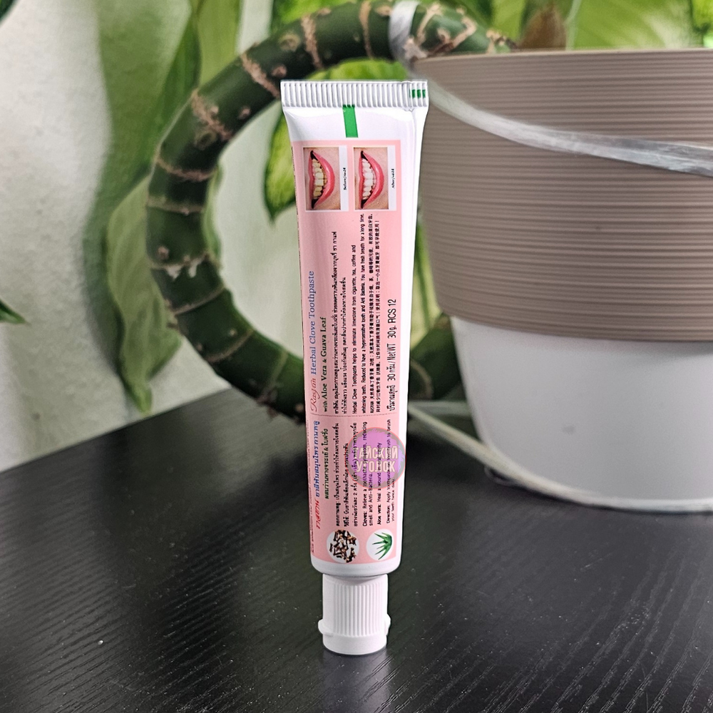 Зубная паста травяная ISME RaySan с гвоздикой, алоэ и гуавой 30 гр.