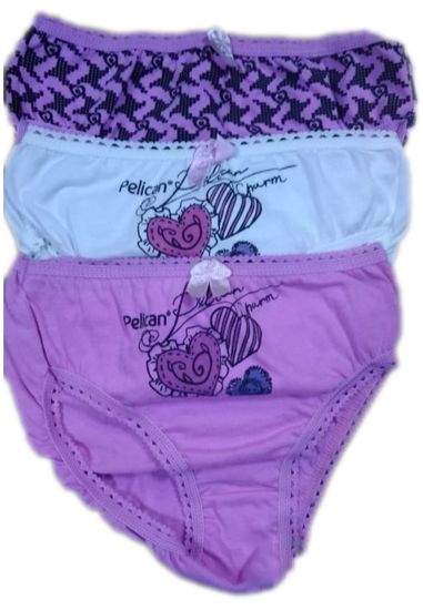 Трусики (3шт) для девочек PELICAN GUL283