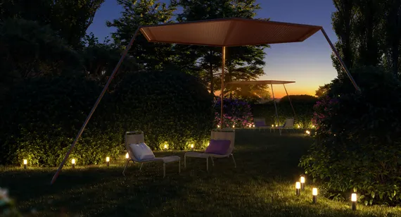 Ландшафтный светильник Талпа / Talpa 3000К 3Вт IP 65 Outdoor o416fl-l3b3k