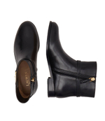 Кожаные ботильоны LAUREN RALPH LAUREN - черный(802912273)