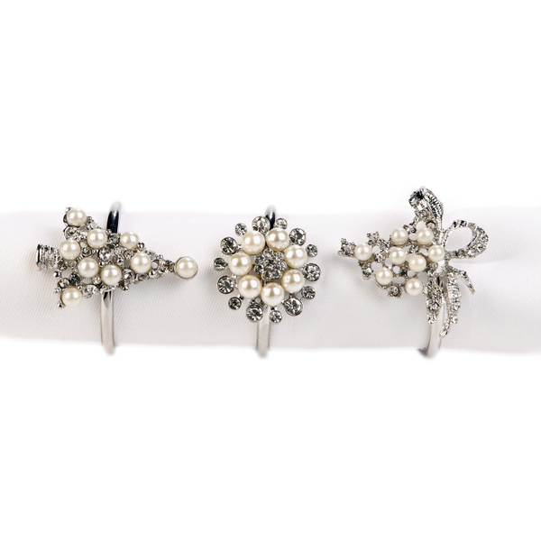 Кольцо для салфетки 1шт 5см Goodwill Napkin Ring Slv