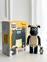 Bearbrick Shaun The Sheep 400% + 100%