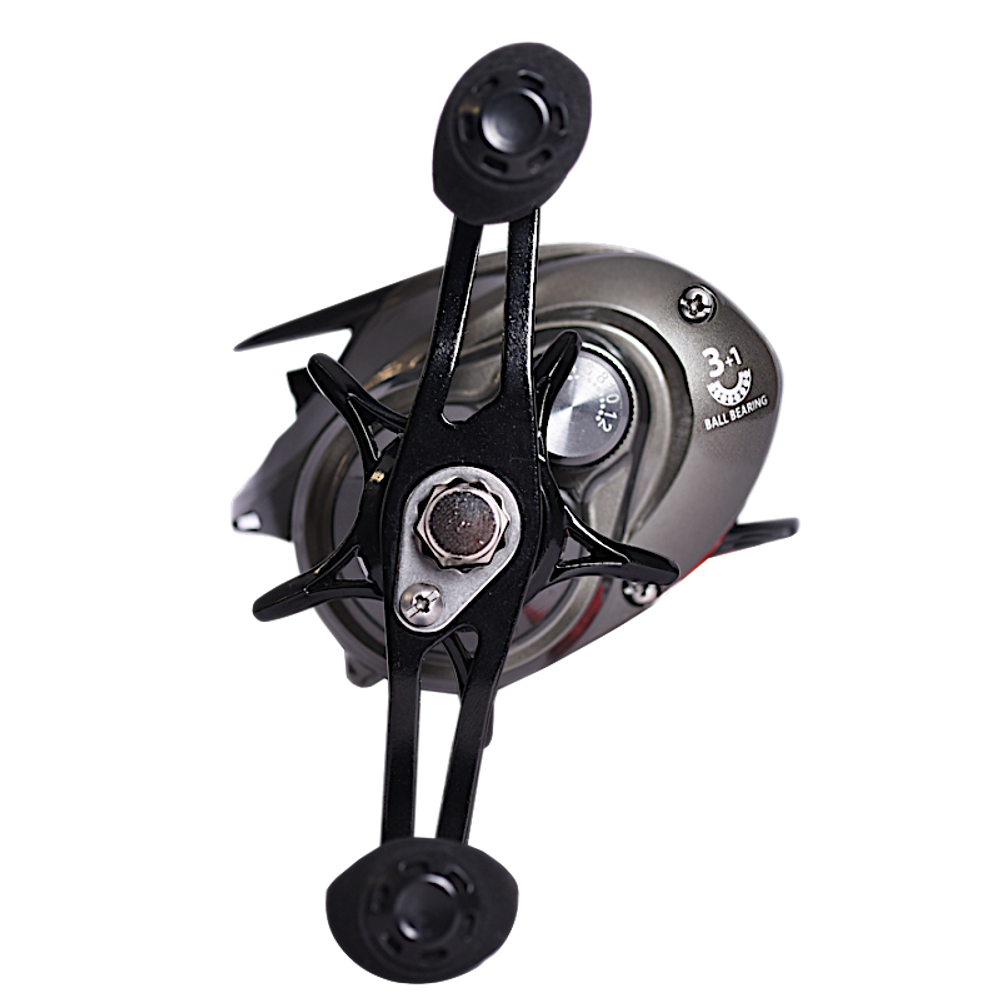 Катушка мульт. Black Side OutCast 201LH bb3+1 (7.2:1) 0.23/0.28/0.30мм-180/150/110м 215г Нагр 12кг 65см/об BSOU201LH -