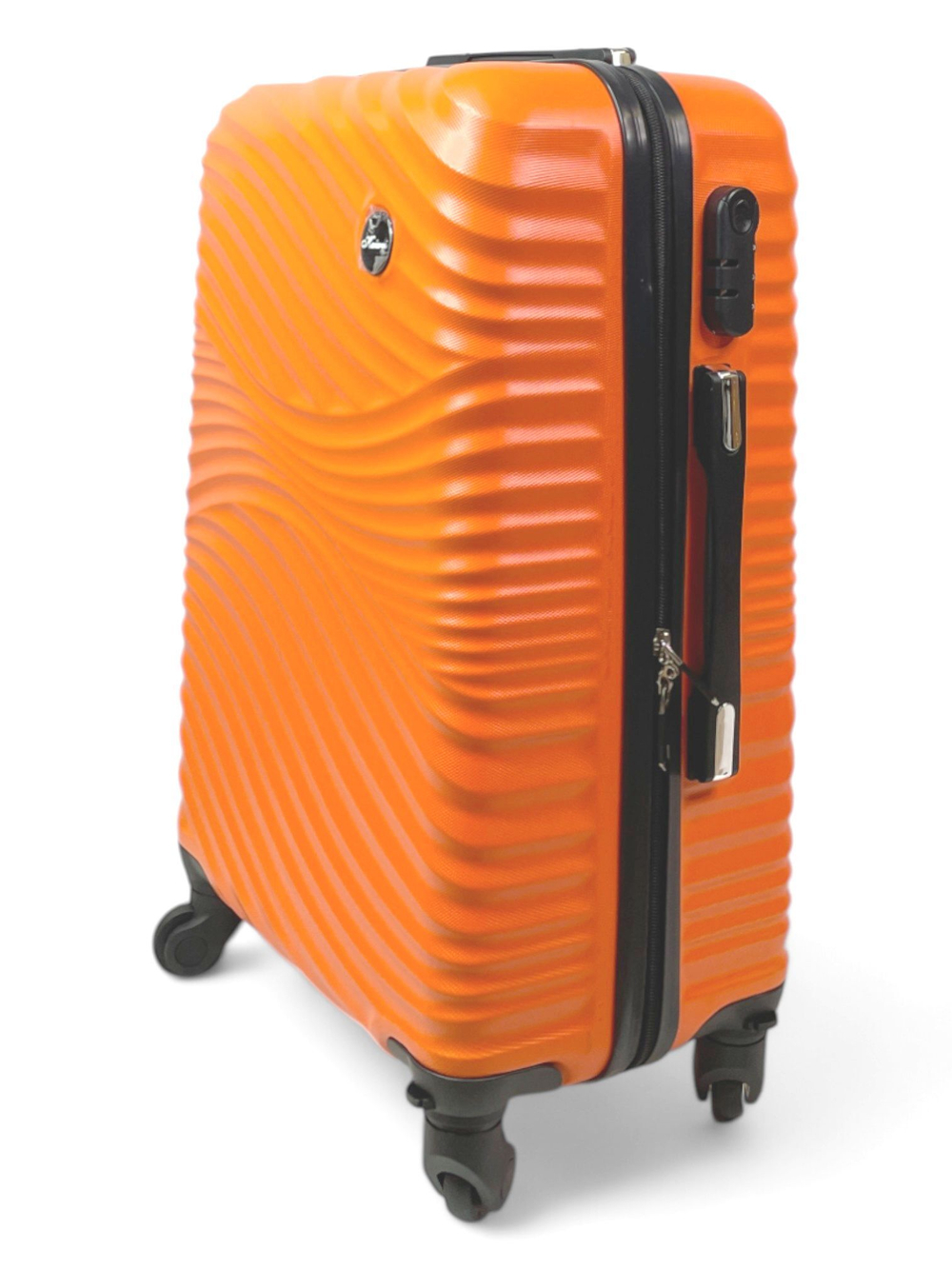 Средний чемодан Bon-Voyage Model Wave ABS, Оранжевый, M