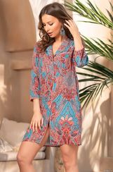 Рубашка халат женский MIA-Amore ATHENA АФИНА 1647