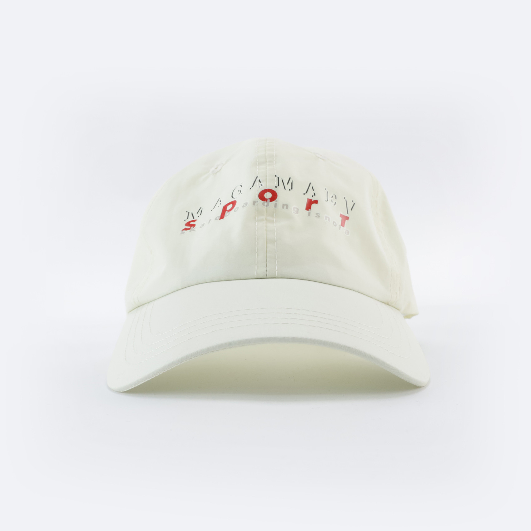 Кепка Magamaev Not a sport cap (off white) артикул: - купить в магазине Дайс