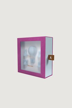 Adrien Lastic Caress Blue - Стимулятор клитора и интимных зон тела с 5 насадками