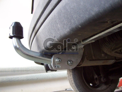 Фаркоп оцинкованный Galia D037A для Lada Largus 2012-, Dacia Logan универсал 2007-2013(паспорт и сертификат в комплекте)(без электрики)