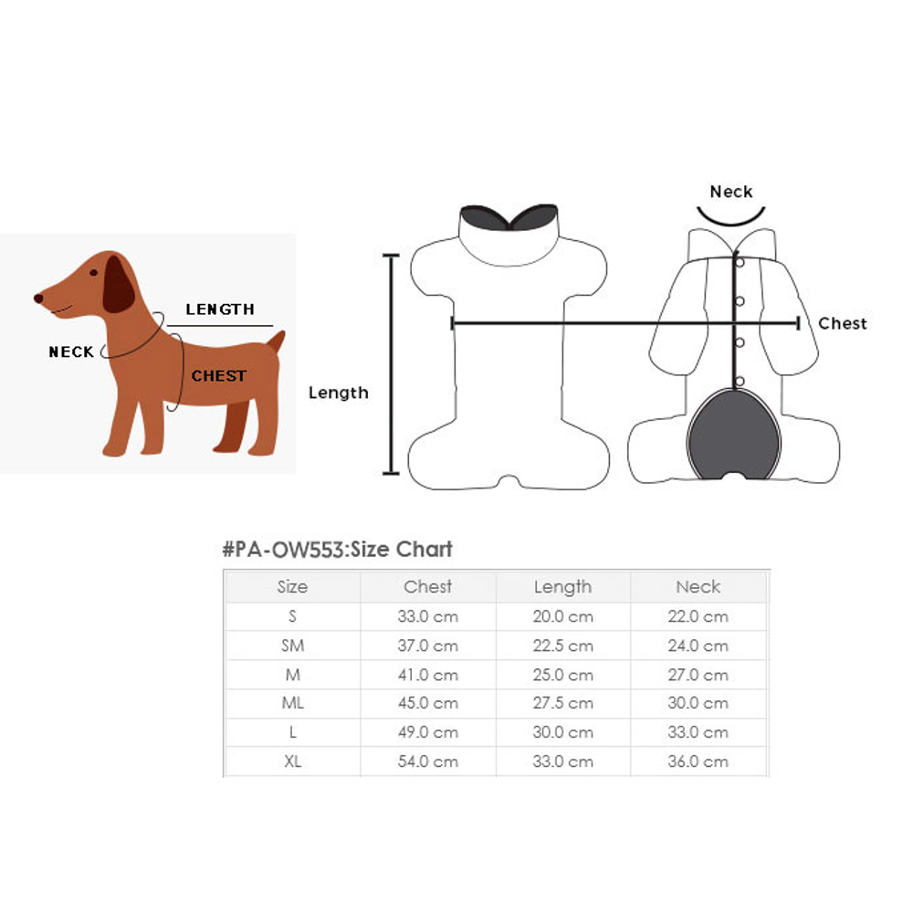 553 PA-OW Комбинезон "AIR 3", без капюшона, унисекс