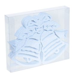 GAEM Набор из 4 новогодних украшений, "колокольчики", 15,2 см