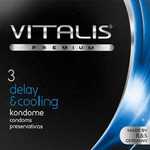 VITALIS №3 Delay&cooling Презервативы с охлаждающим эффектом