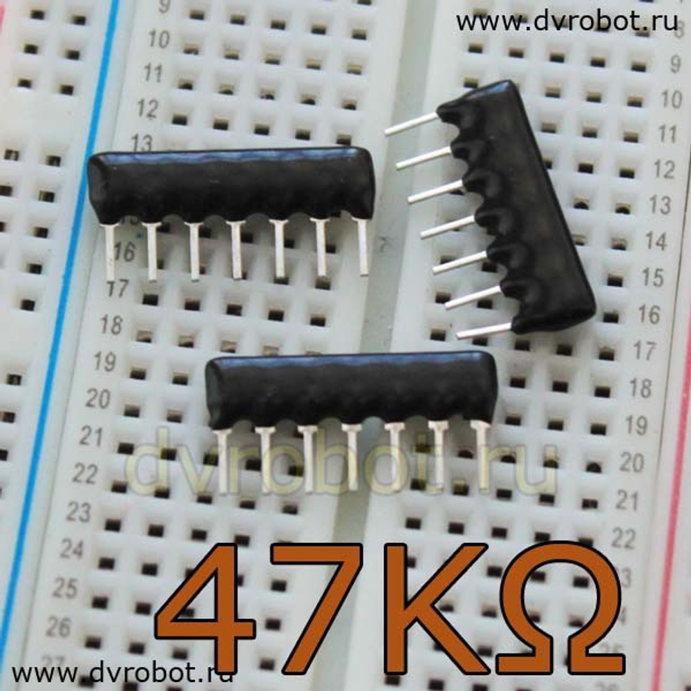 Резисторная сборка A07 - 47 кОм