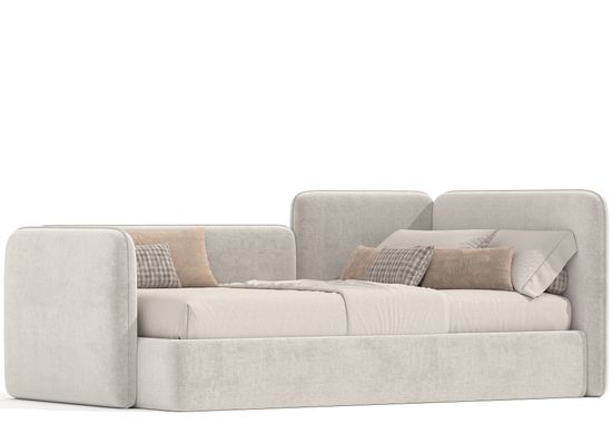 Кровать угловая Флит Дизайн Проект № 12