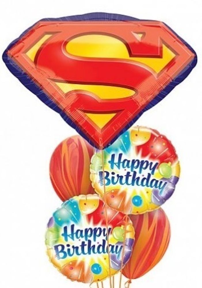 Фонтан &quot;С днем рождения, Супергерой&quot;