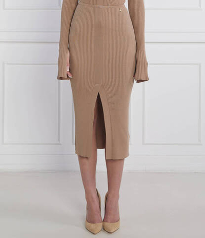 юбка Patrizia Pepe - бежевый(8G0302 K9J5)