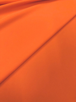 Ткань Креп оранжевый яркий  арт.324664