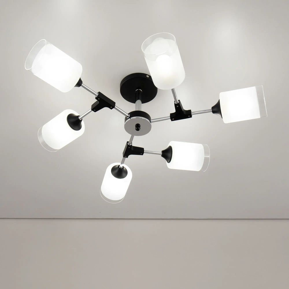 Citilux Эрик CL136165 Люстра потолочная Чёрная