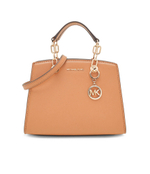 Кожаная сумка-трапеция CYNTHIA Michael Kors - коричневый(32S4GCYC1T)