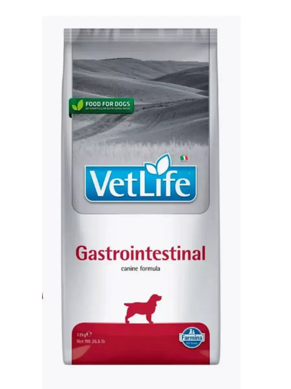 Farmina Vet Life Gastrointestinal (Фармина гастро) корм для собак при нарушениях работы ЖКТ 12 кг