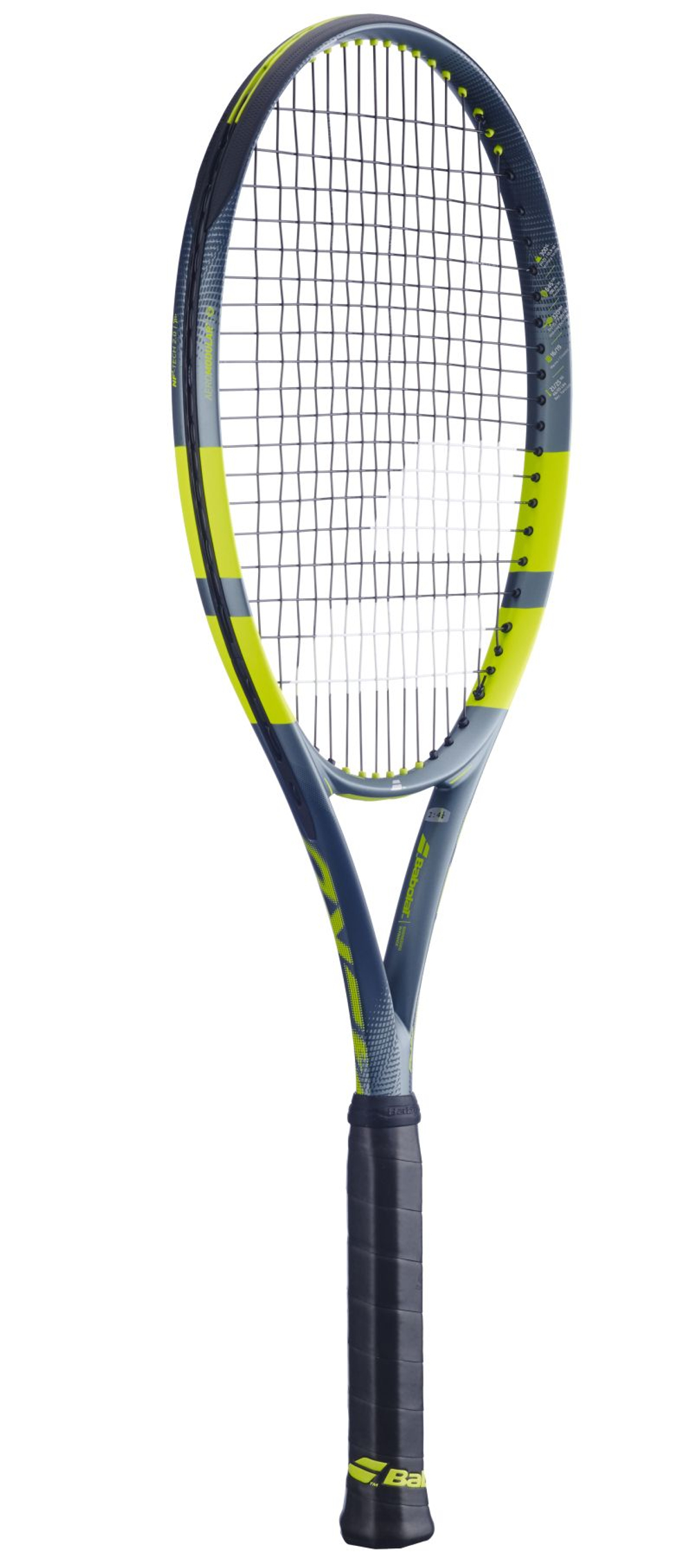Теннисная ракетка Babolat Pure Aero Gen-9 - metallic dark forest/yellow + Струны