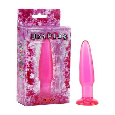 Анальная втулка Uni Plug (10,2 см , розовый ) (Цвет: розовый)