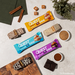 Quest Nutrition, Stacks, протеиновый батончик, корица и коричневый сахар, 12 батончиков, 67 г (2,36 унции) каждый