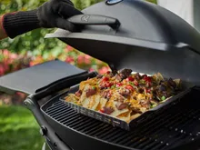 Портативный газовый гриль Weber Q 2200 с тележкой, 1 горелка, чёрный