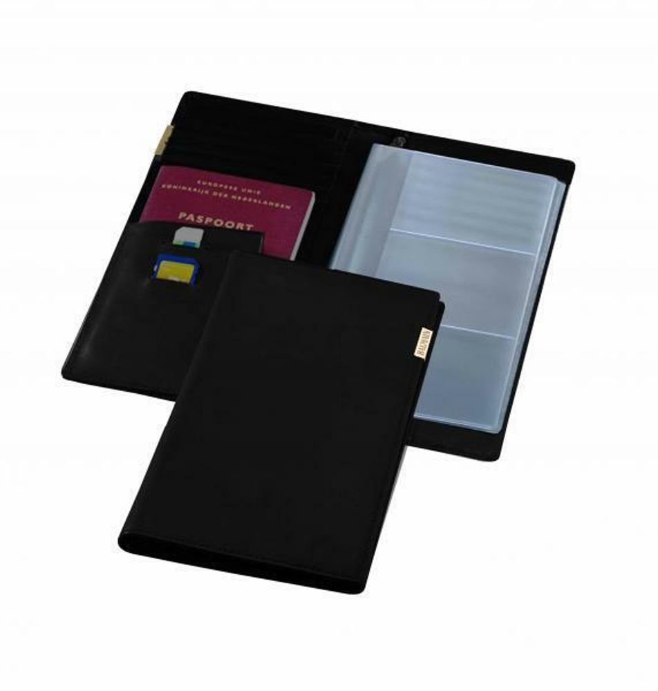 POPPY. Визитница с защитой RFID Синий