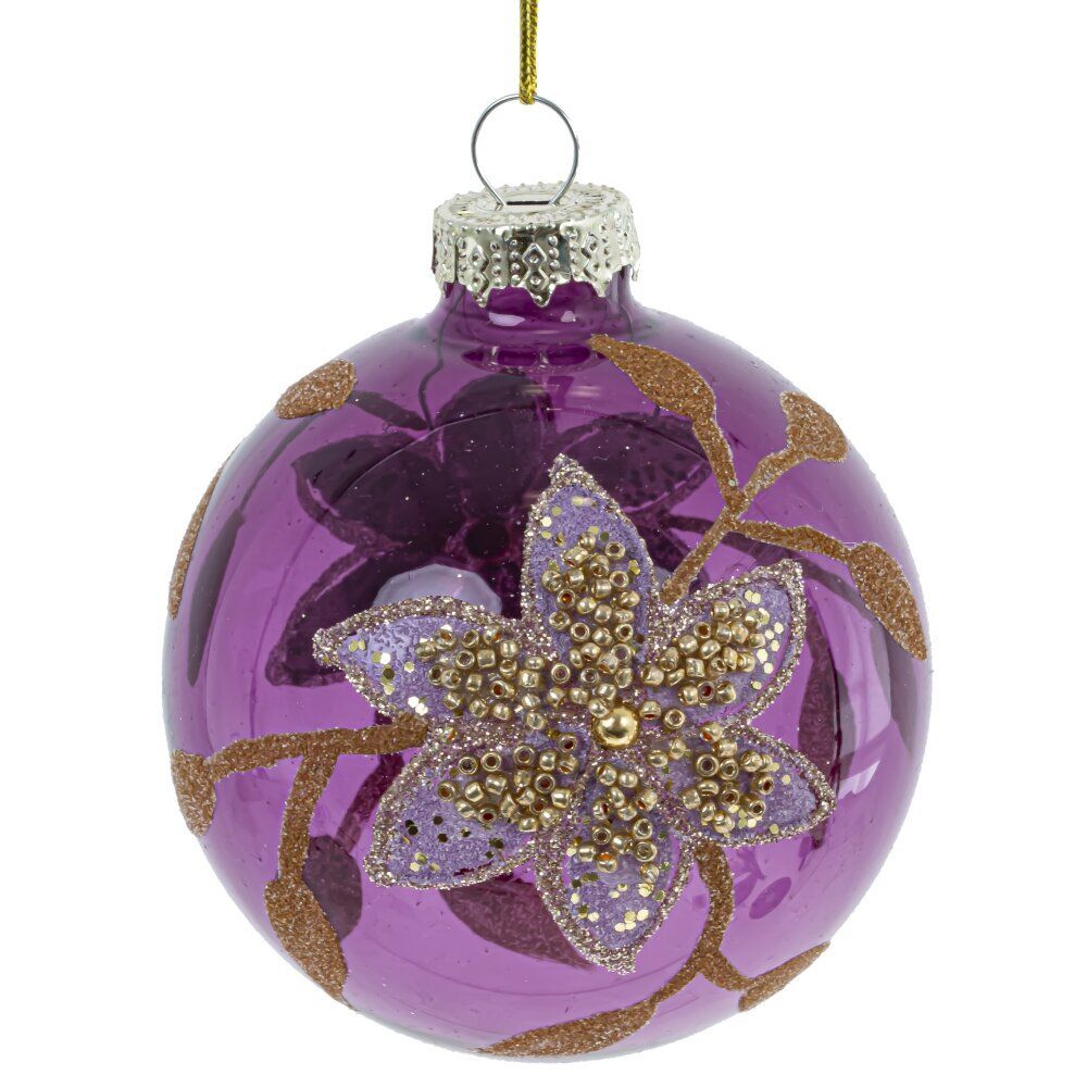 GAEM Набор из 12шт Украшение новогоднее "Шар", D8 см, L34 W25 H9 см