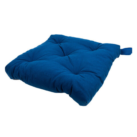 Подушка на стул MALINDA, синий, 40*38*7 см