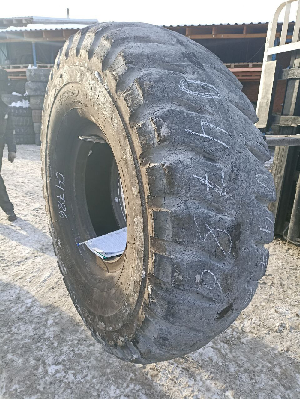 18.00R25 Bridgestone VELS шина б/у