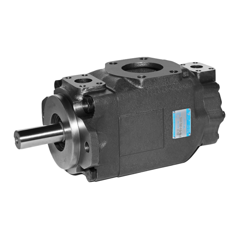 T67DCB28B061R00A100 - Пластинчатый нерегулируемый двухпоточный насос серии T67DC с рабочим объемом 89+21,2 см3