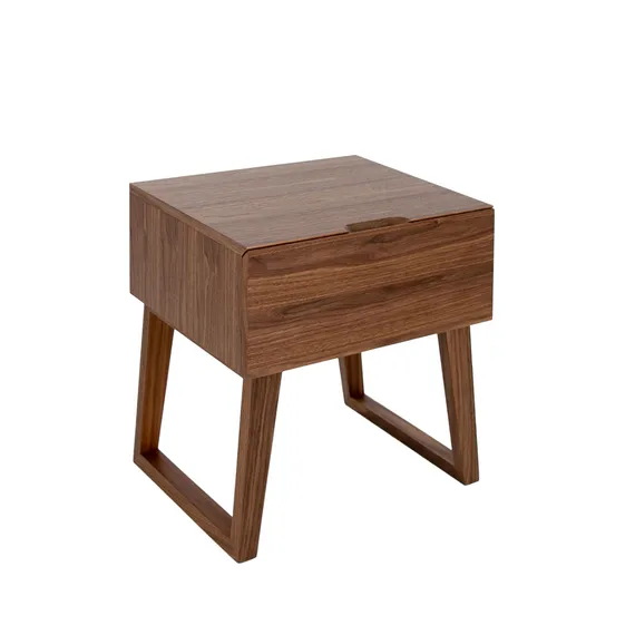 Прикроватная тумбочка Angel Cerda CP1702-H, шпон ореха