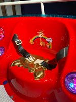 2-х местная детская карусель «Нло-шка»