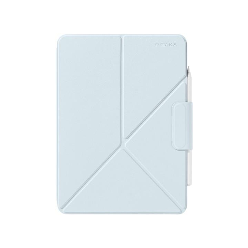 Кожаная обложка PITAKA MagEZ Folio 2 для iPad Pro 13" (M4, M5 | 2024–2025) Обложка из полиуретановой кожи. Есть держатель для Apple Pencil или аналогичного стилуса
