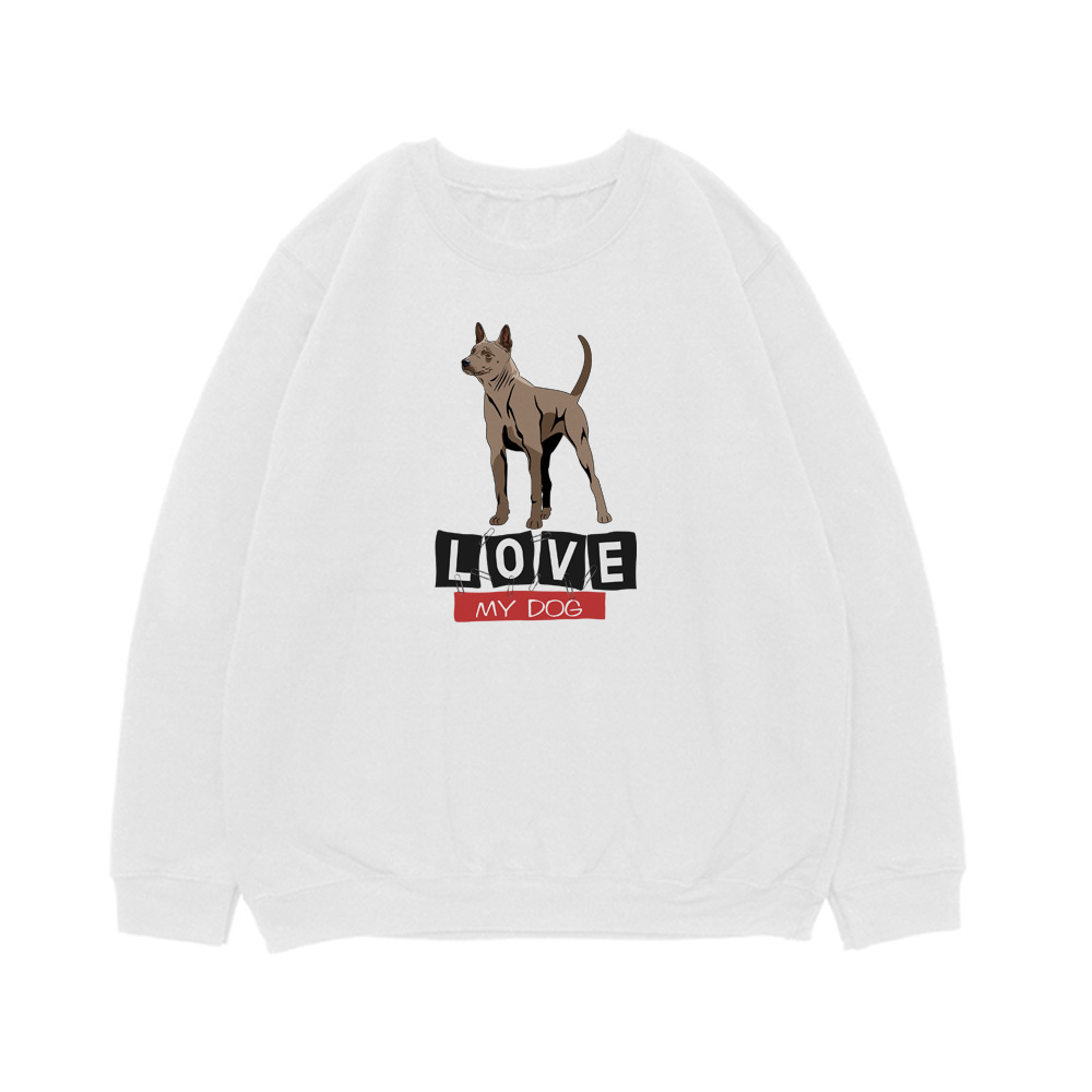 Свитшот "Люблю моего Тайского Риджбека"