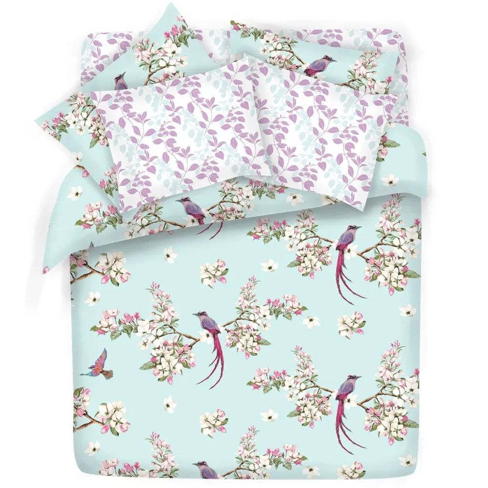 КПБ "Nocturn" Ткань: Импортная бязь (100% хлопок), плотность 130-135 г/м2.