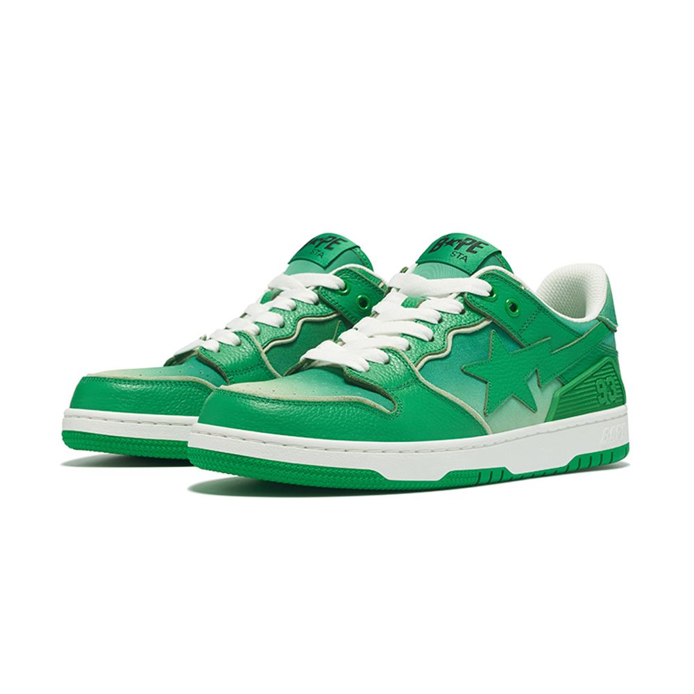 A Bathing Ape Sk8 Sta Leather Sneakers