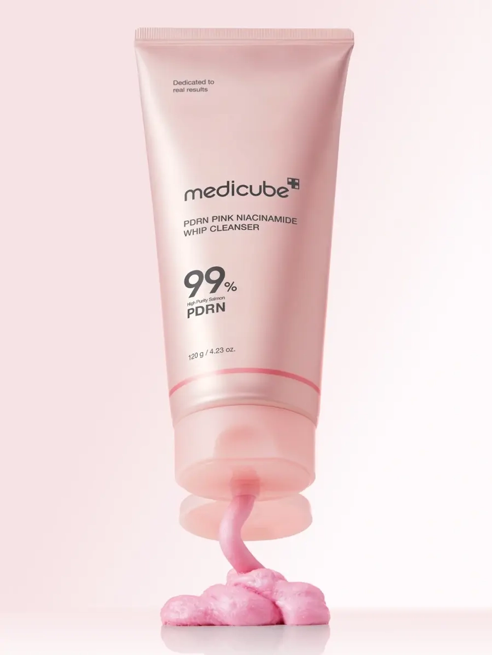 Medicube Пенка с ПДРН для глубокого очищения пор PDRN Pink Niacinamide Whip Cleanser 120 гр